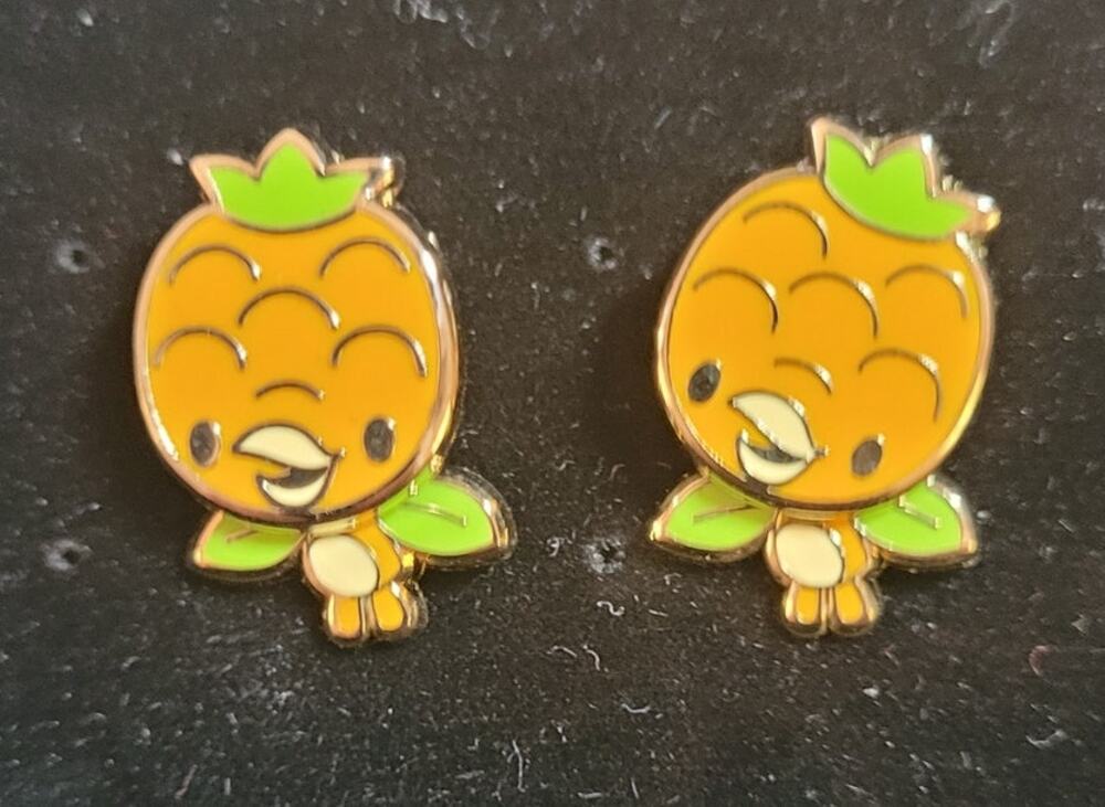 Jeff Granito Disney Orange Bird In This Land Of Enchantment Articulated Earrings